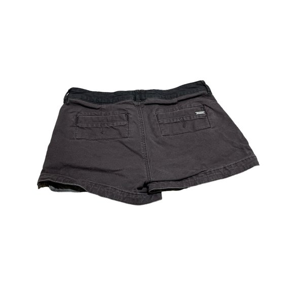 PRANA Shorts Size 6 Two Tone Gray 97% Cotton Some Stretch Front Pockets - Picture 4 of 14